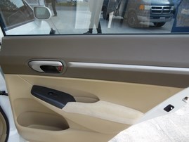 2007 HONDA CIVIC EX WHITE 4DR 1.8L VTEC AT A18756